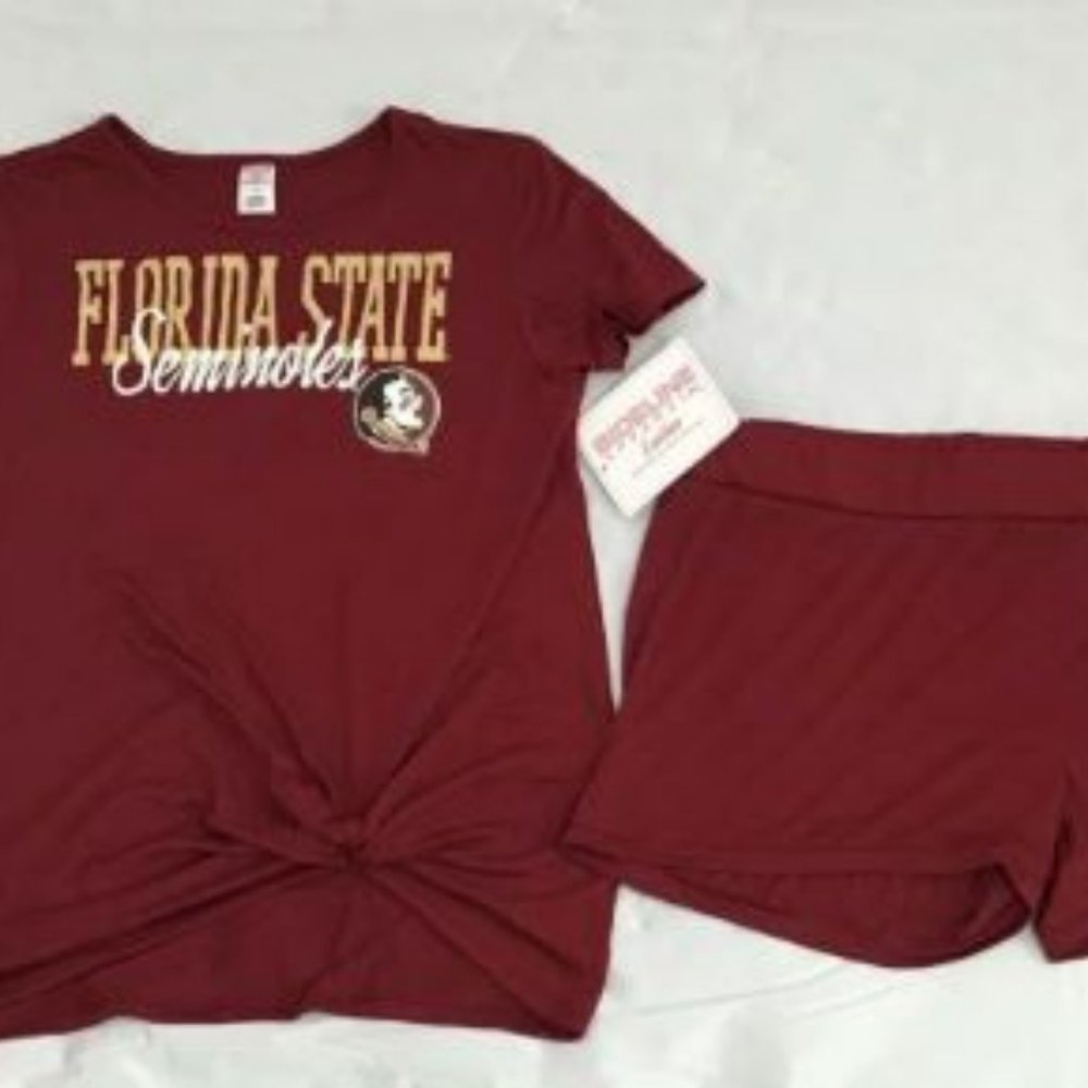 Florida State University Seminoles Pajama Short Set